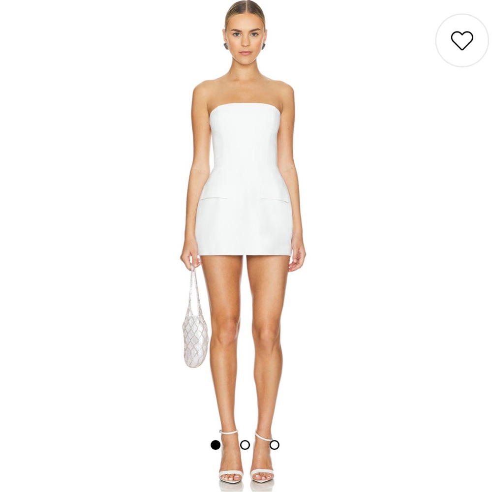 Amanda Uprichard X Revolve Strapless Bethany Romper